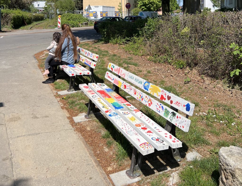 Schwätzbänkle für die Stuttgarter Straße