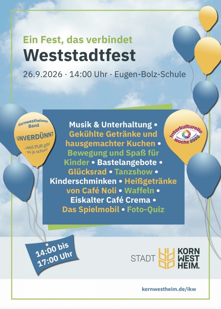 Weststadtfest 2026